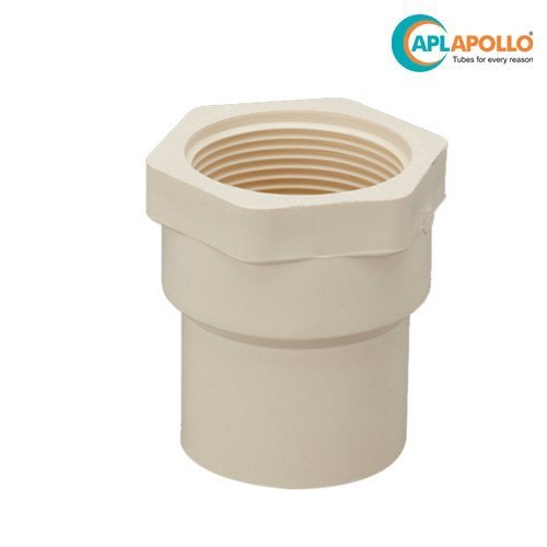 Cream Cpvc Reducing Female Adaptor Plastic Threaded