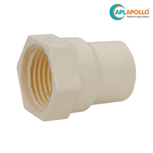 Cream Apollo Cpvc Female Adapter Plastic Threaded In Sch 40