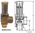Rego Angle Relief Valve, Asme Ar5100 Series