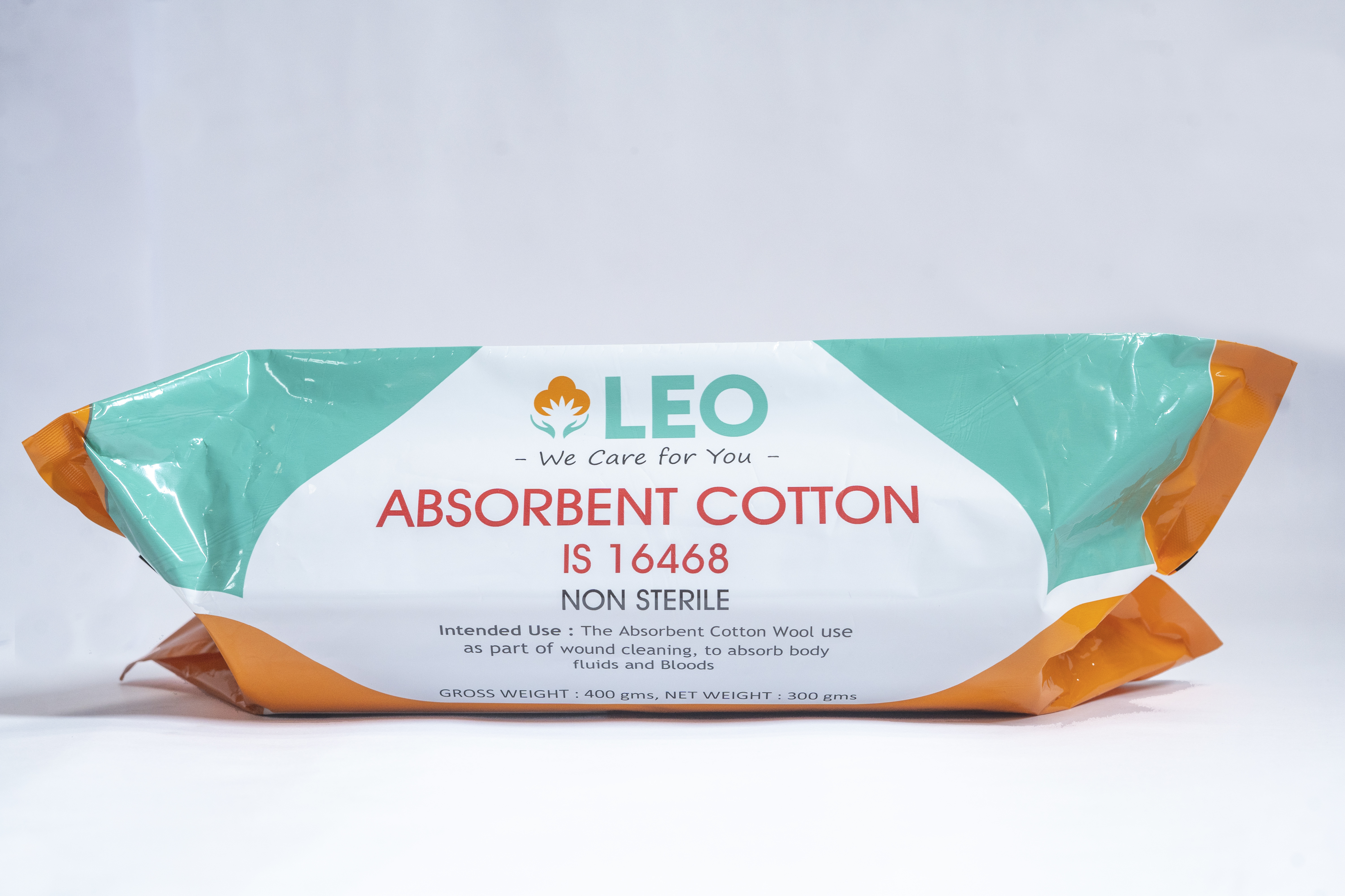 Surgical Cotton Roll - 100% Cotton Material Pure White Color For Enhanced Absorbency And Versatility