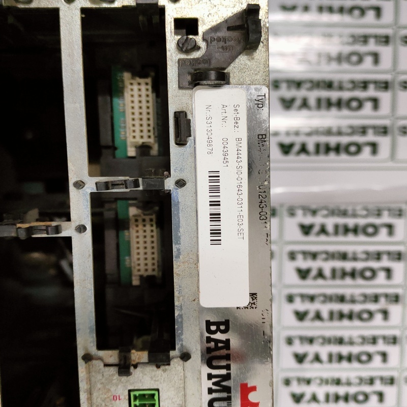 Baumuller Bm4443-si0-01643-0311-e03-set Servo Drive