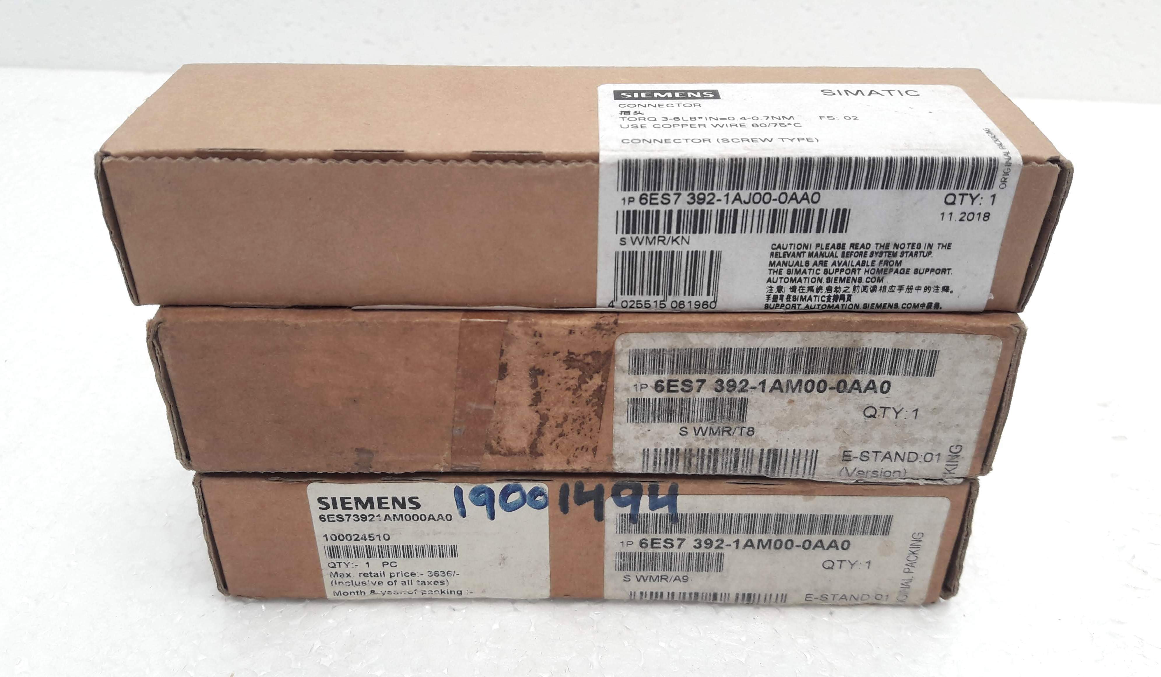 Siemens 6es7 392-1am00-0aa0 Pin Connector