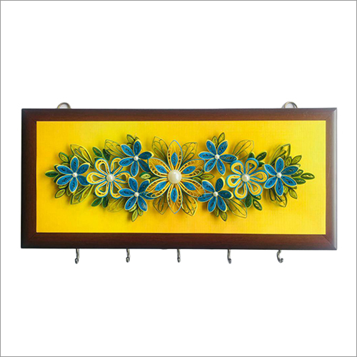 Different Color Available Quilled Wall Hanging Keychain Holder