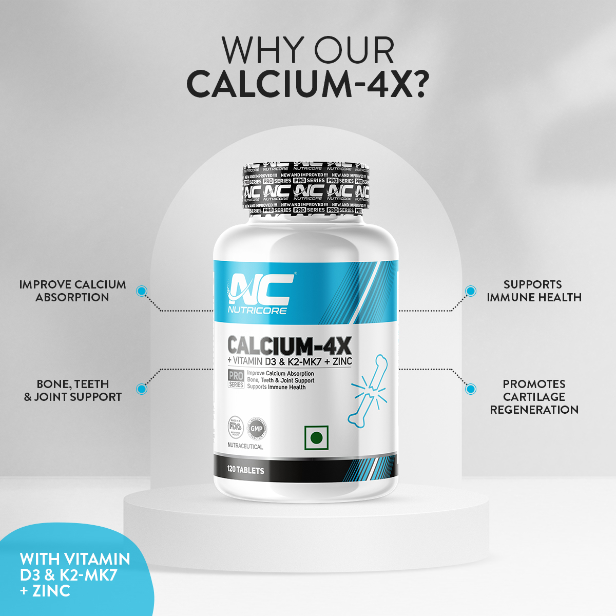 Calcium Tablet Efficacy: Promote Nutrition