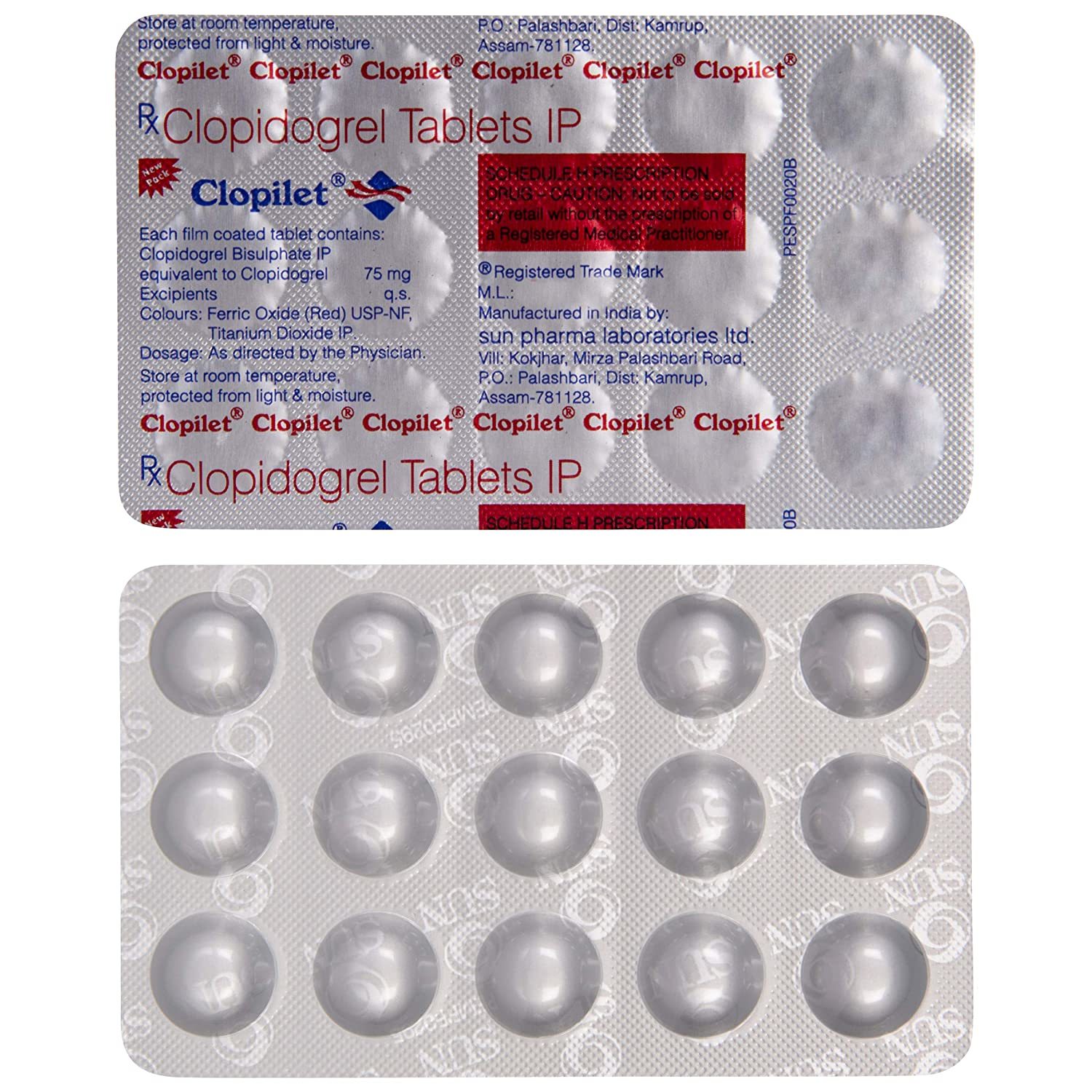 Clopidogrel Tablets Ip 75 Mg Specific Drug