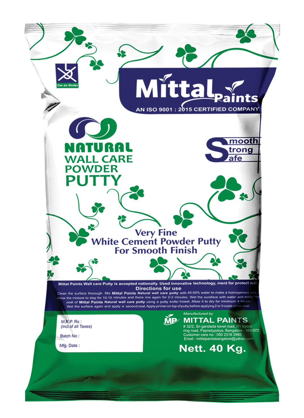 As Per Customer 1 Kg Wall Putty Polyester Packaging Pouch