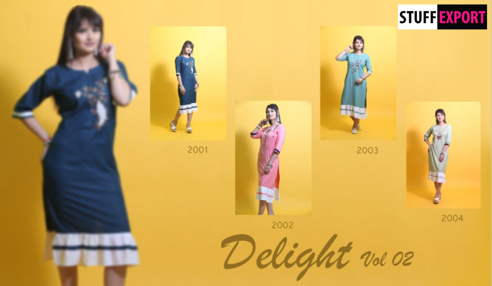 Premium Rayon Handwork Kurti