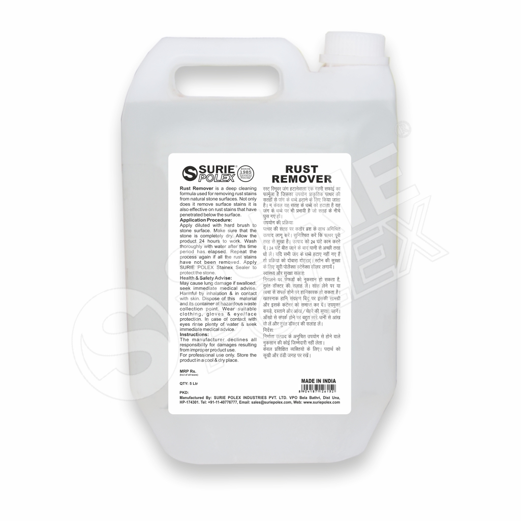 Rust Remover - 1l Transparent Liquid | Industrial Grade, Eco-friendly, Easy To Apply, Moisture And Water Resistant, Inhibits Rust Formation