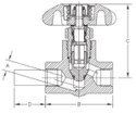 Short Stem Cryogenic Valves