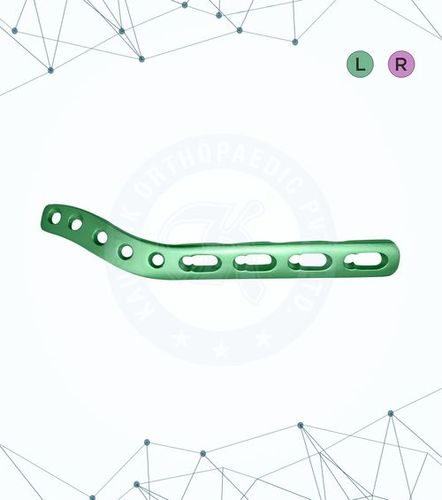 easyLock Distal Lateral Humerous Extra Articular Plate 2.7-3.5mm, Left