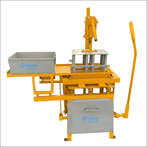 Manual Cement Brick Making Machine With Vibration