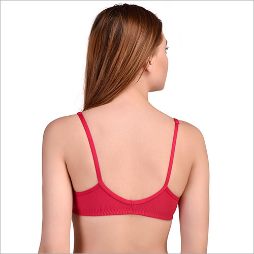 Red Front Open Bra - All Sizes, Red Color | Front Open Design For Women, Plain Pattern For Everyday Comfort