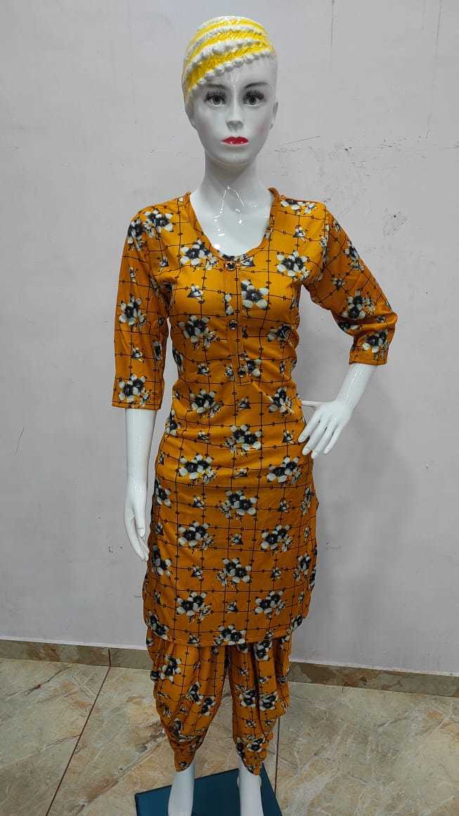 Ladies Suit Salwar - Cotton Blend Material, Adult Size, Red Color | Breathable, Washable, Customizable Logo, Short Sleeve Ethnic Wear
