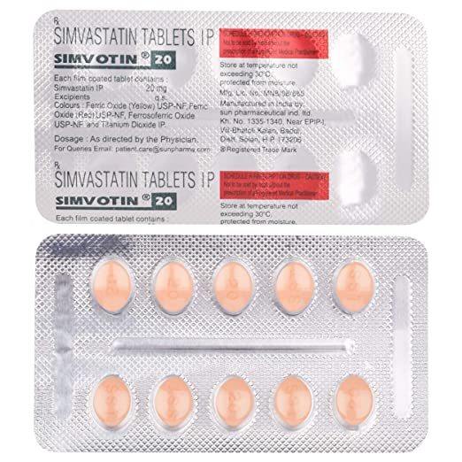 Simvastatin Tablets Ip Specific Drug