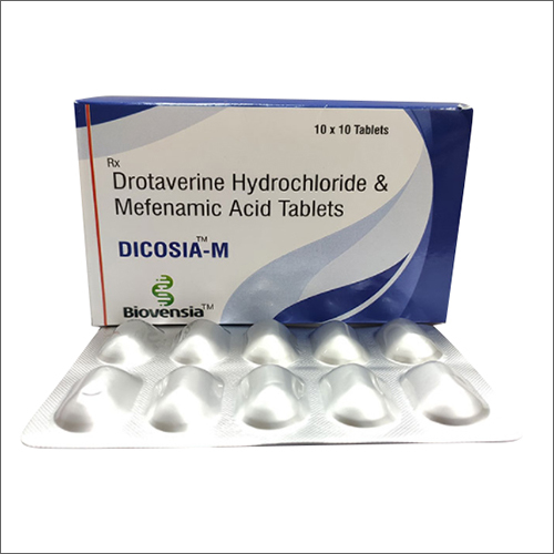 Drotaverine Hydrochloride And Mefenamic Acid Tablets - Pure Composition, Effective Pain Relief | Suitable For All, Storage Instructions: Dry Place, Dosage Guidelines: As Per Doctor Instruction