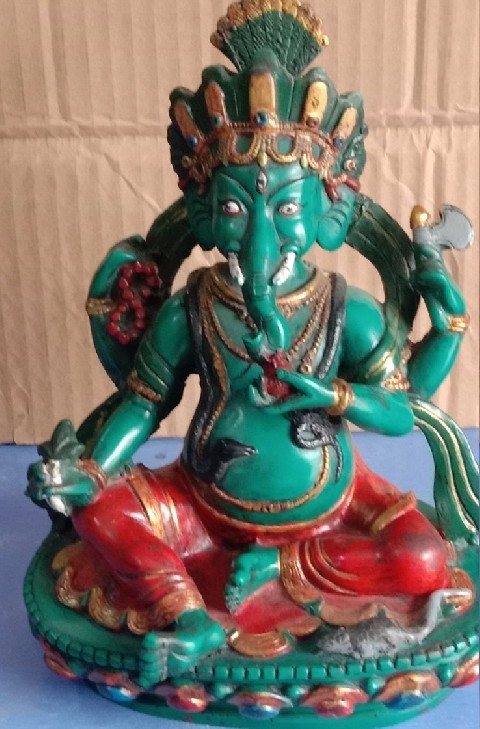 Water Resistance Resin Ganesh Statues