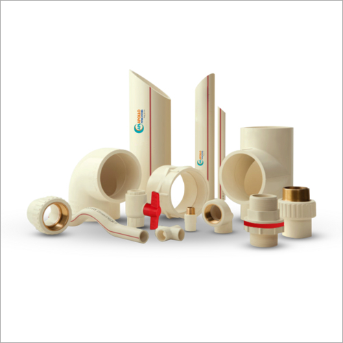 CPVC Plumbing System - Durable PVC Material | Yellow Color for High Visibility and Easy Installation
