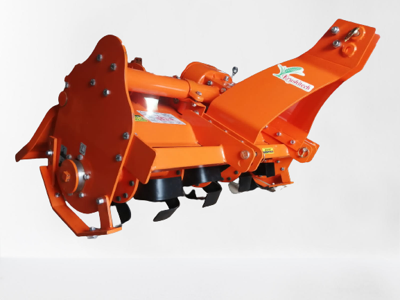 4 Feet 30 Blades Single Speed Rotavator - Color: Orange