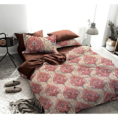 Hamster King - Full Size Multicolor Washable Printed Bedsheets | Ideal For Home & Hotel Use
