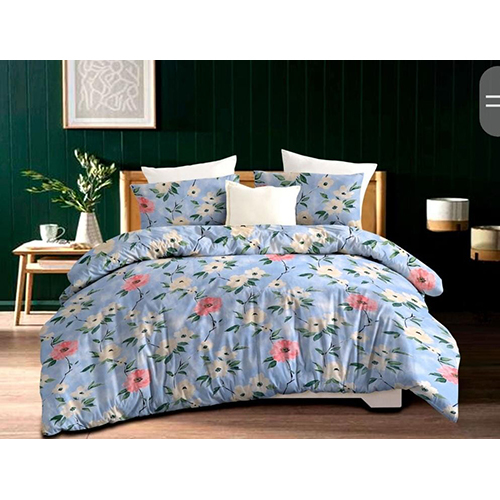 Hamster King - Full Size Multicolor Washable Printed Bedsheets | Ideal For Home & Hotel Use