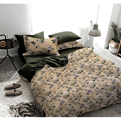 Hamster King - Full Size Multicolor Washable Printed Bedsheets | Ideal For Home & Hotel Use