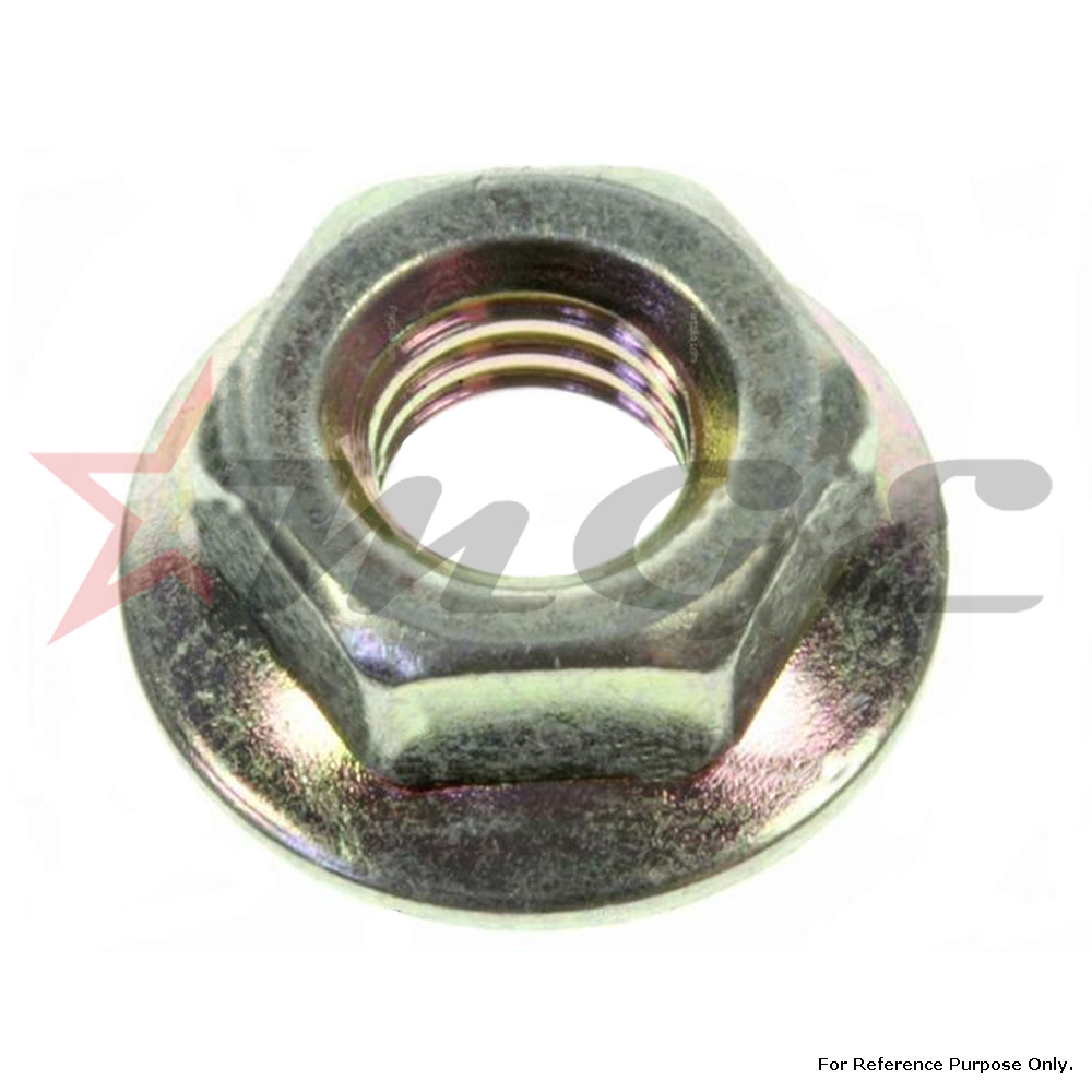 As Per Photo Nut-washer, 6mm For Honda Cbf125 - Reference Part Number - #90071-mb0-000