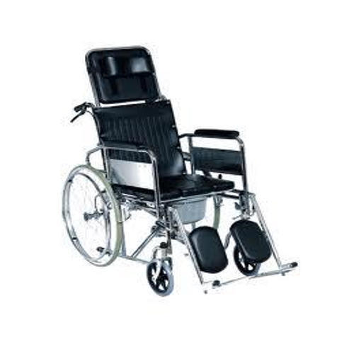 Karma Sleeping Position Commode Wheelchair Rainbow 8 Foot Rest Material: Pvc