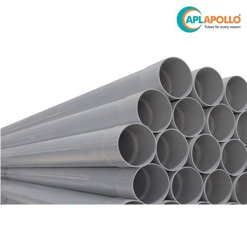 Gray Apollo Swr Pipes Self Fit Pipes-3 Mtrs Length