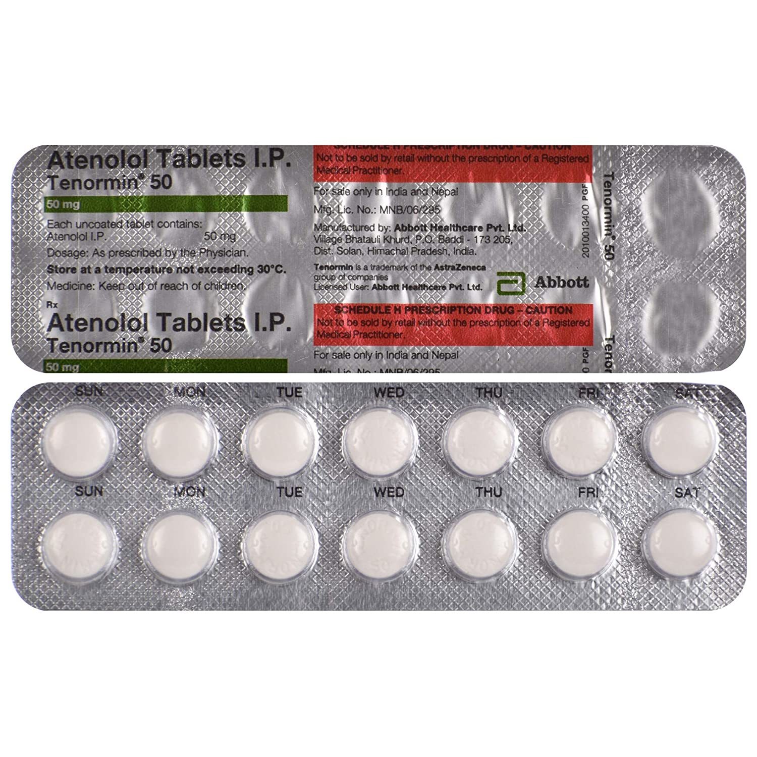 Atenolol Tablets Specific Drug