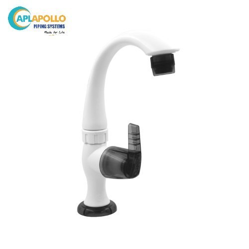 व्हाइट-ब्लैक अपोलो एज स्वान नेक मिनी (T/M)