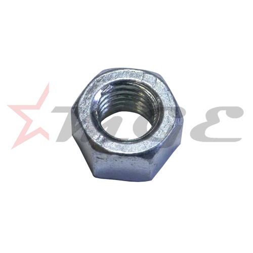 Lambretta GP 150/125/200 - Standard Nut - 6mm Size, Fits Lambretta GP Scooters - OEM Reference Part Number #82058010, Material as Per Photo