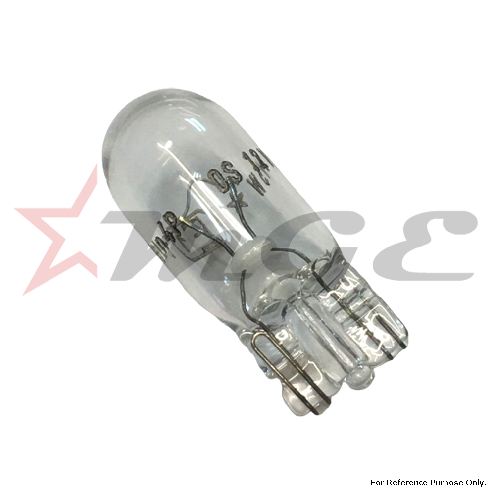 As Per Photo Bulb Wedge Base(t10 12v 1.7w) For Honda Cbf125 - Reference Part Number - #34908-ktf-641