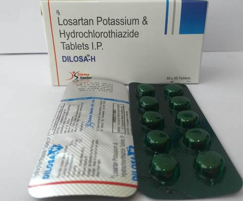 Losartan Potassium 50 Mg Hydrochlorthiazide 12.5 Mg Tablet