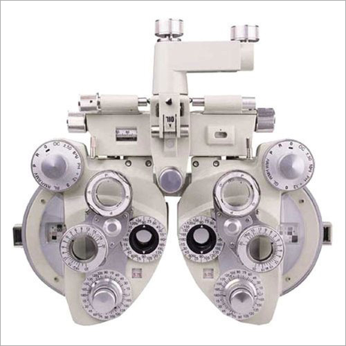 Manual Phoropter - Premium Optical Glass, Adjustable Lens Diopters, Ergonomic Design for Enhanced Vision Testing