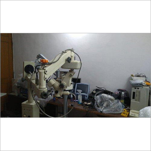 Ophthalmic Microscope - High Precision Optical Design | Enhanced Magnification, Ergonomic Viewing Angle, Adjustable Illumination