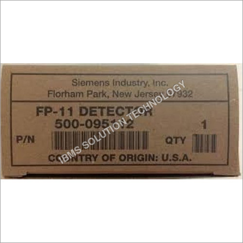 Siemens Smoke Detector - Plastic Material, 24 VDC Power Source, White Color, Automatic Operation | Industrial Application, Optical Alarm Sensor Type, .5Amp Alarm Current