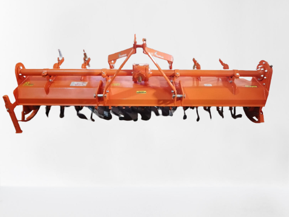 Krushitech Rotavator Puddler 8 Feet 60 Blade - Color: Orange