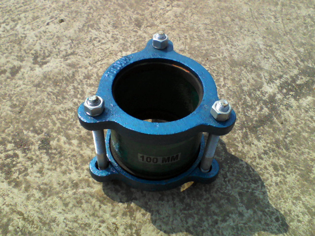 Blue Cast Iron Collar Coupling