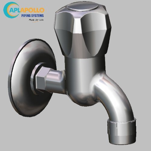 एरेटर के साथ सिल्वर ऐप अपोलो फ्यूजन बिब टैप