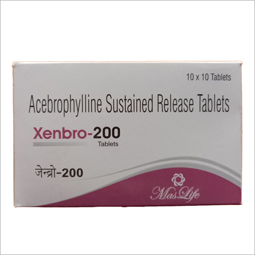 Acebrophylline Sustained Release Tablets General Medicines