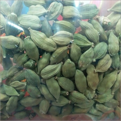 Green Cardamom - Grade A | Green Color, Dry Storage, Whole Piece Shape, Ideal For Culinary Uses And Flavor Enhancements