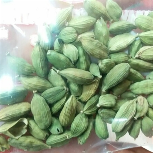 Green Cardamom - Grade A | Green Color, Dry Storage, Whole Piece Shape, Ideal For Culinary Uses And Flavor Enhancements