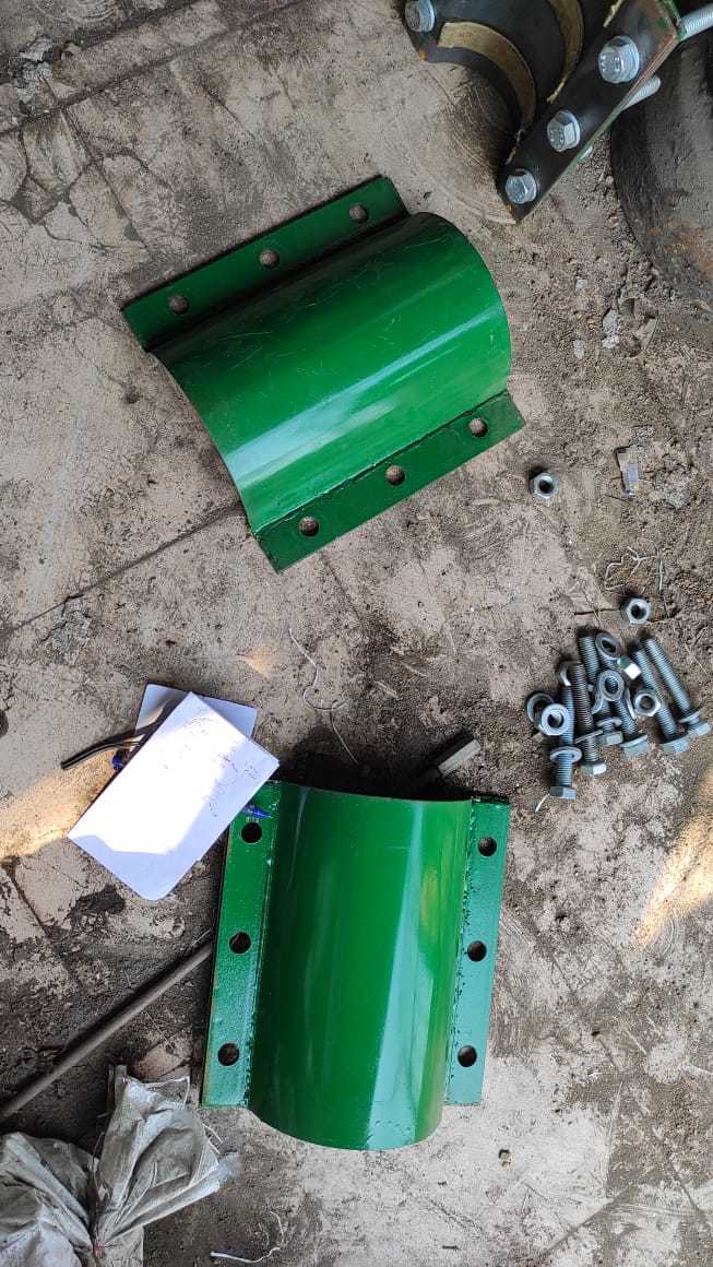 Blue Mild Steel Patch Clamp