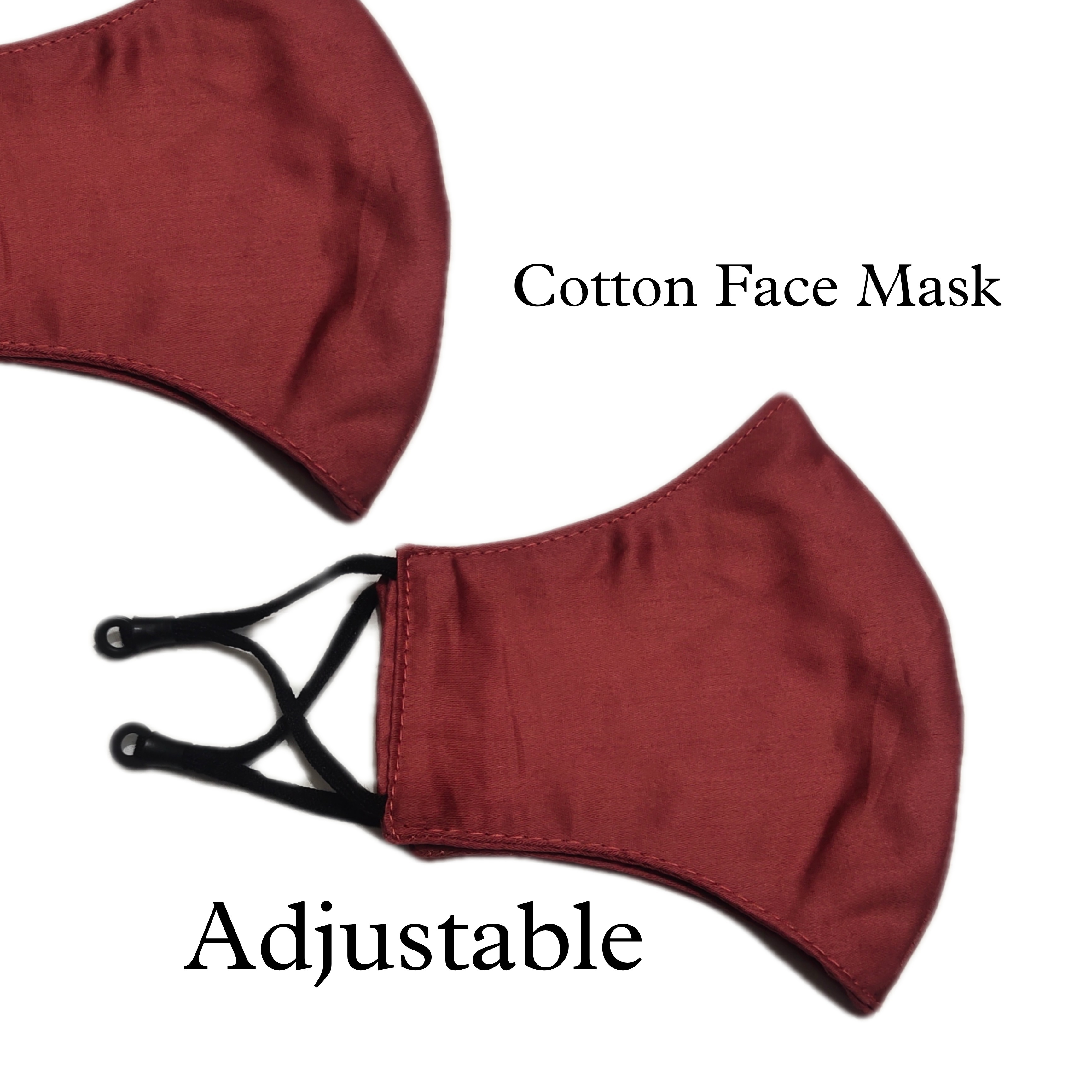 Plain Cotton Face Mask Age Group: Adults