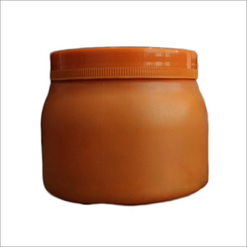 ऑरेंज एचडीपीई हेयर मास्क कंटेनर