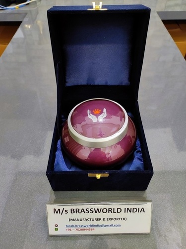 हाथ चित्रित ओडिसी पालतू श्मशान कलश