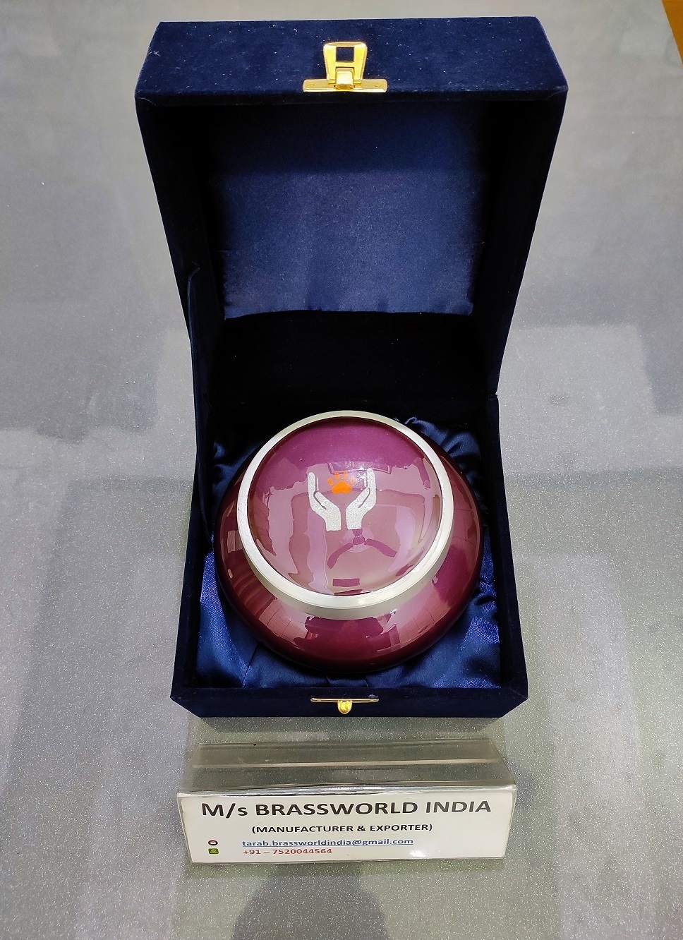 Aluminum Remembrance Ash Holder