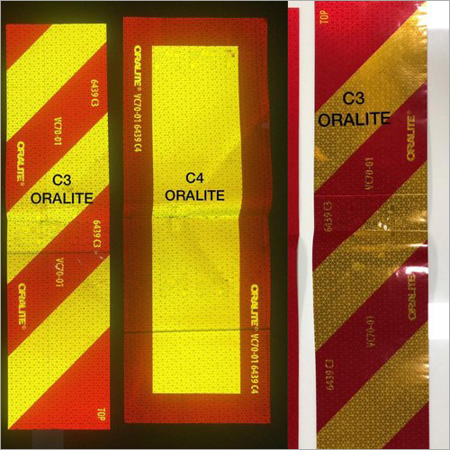 Red & Yellow C3 Orafol Tape