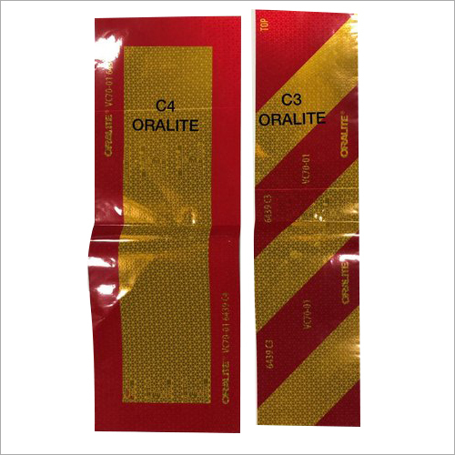 Red & Yellow C4 Orafol Tape