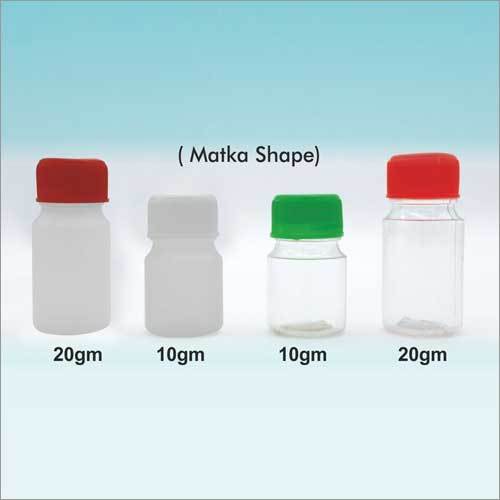 Matka Shape Bio Tablet Container